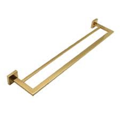 PORTA TOALHA ITALYLINE DUPLO 600 ETERNA INOX RED GOLD 17493