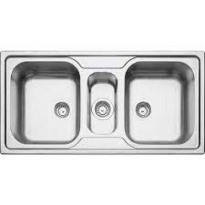 CUBA INOX SOBREPOR TRAMONTINA MAREA 100 X 50 2C1/2,5 93830/123