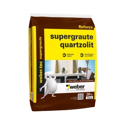 ARGAMASSA QUARTZOLIT SUPERGRAUTE 20 KG