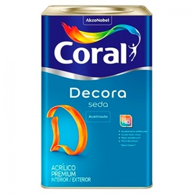 TINTA CORAL DECORA SEDA AC BRANCO 18LT 5229669