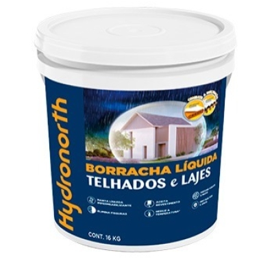 BORRACHA LIQUIDA HIDRONORTH TELHADOS E LAJES BRANCO 16 KG 10536