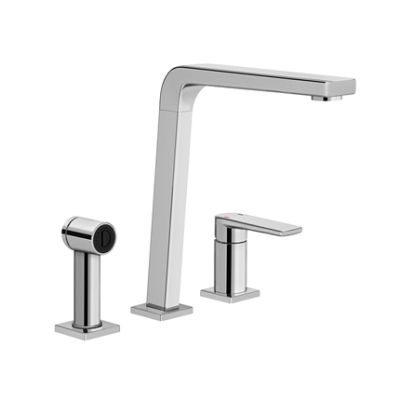 MISTURADOR MONO COZINHA BISTRO C DUCHA MANUAL CHROME 647306