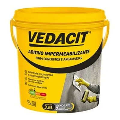 ADITIVO IMPERMEABILIZANTE VEDACIT 3,6L GL 121845